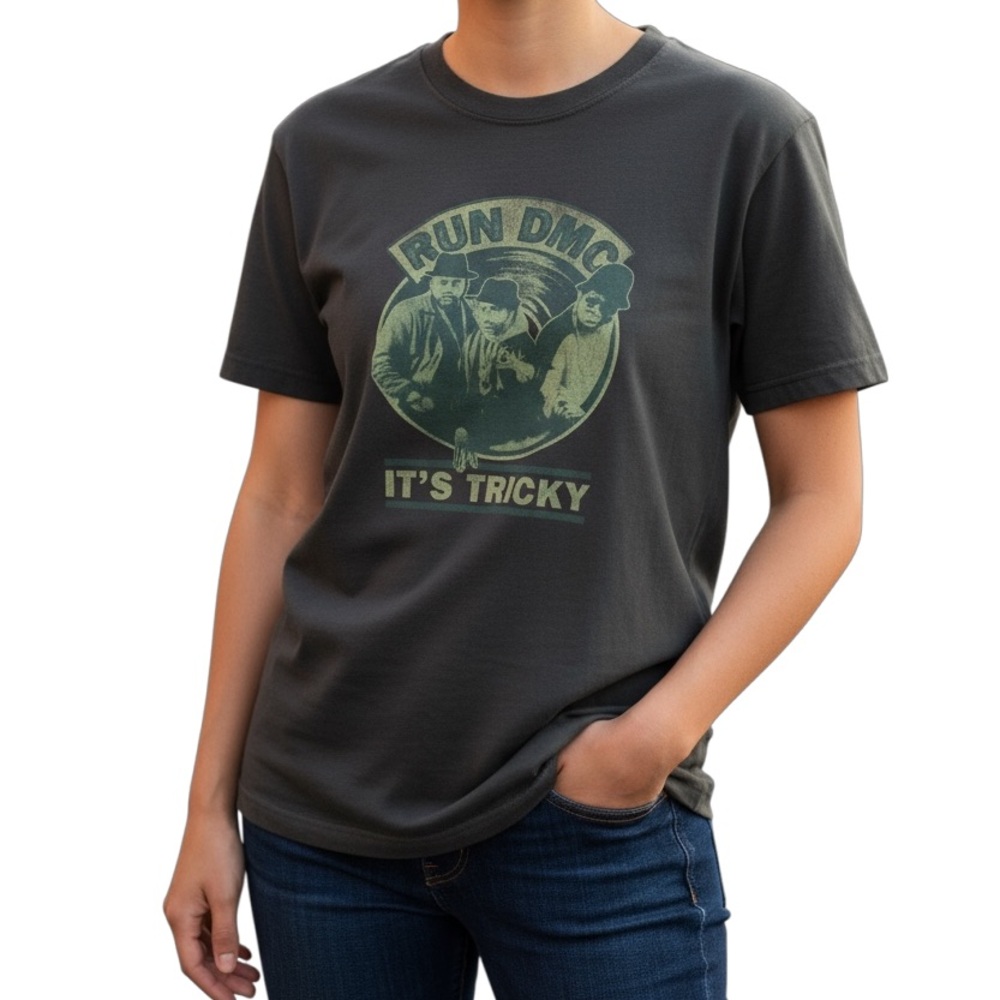 RUN DMC Graphic T-Shirt - Black